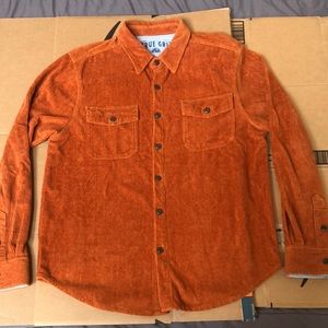 Orange corduroy Shirt - True Grit